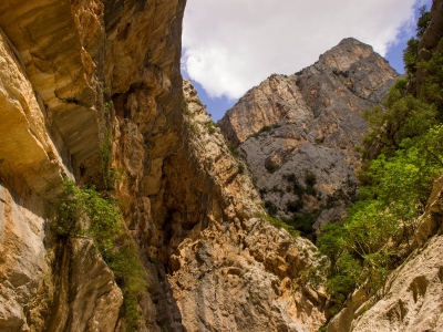 Caves and canyons in Sardinia