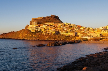 Towns food and nature of North Sardinia